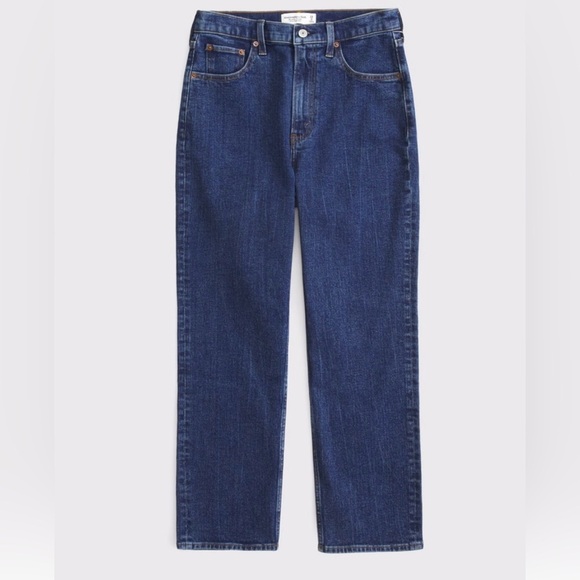 Abercrombie & Fitch Denim - Abercrombie & Fitch Ultra High Rise Ankle Straight - Size 32 / 14